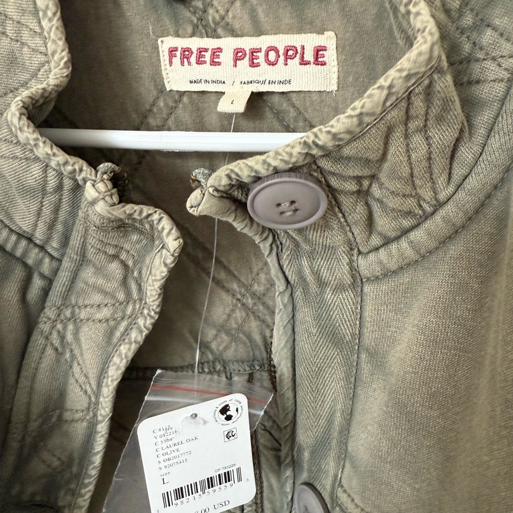 Free People Juno Jacket Laurel Oak - Picture 7 of 7